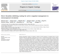 用于体外循环中主动抗凝管理的直接凝血酶抑制涂层